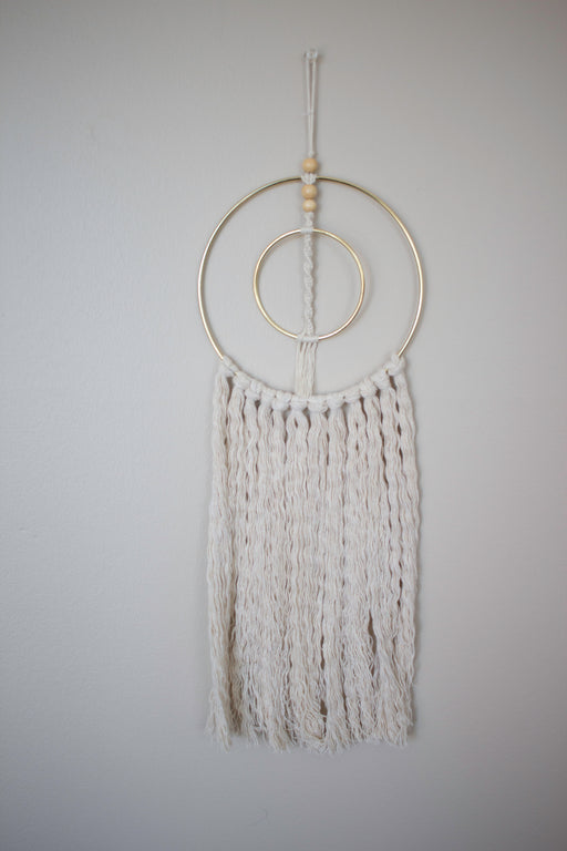 Gold Macrame Mobile